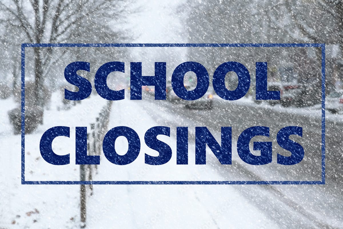 School Closures Announced Across South Louisiana Ahead of Severe Winter